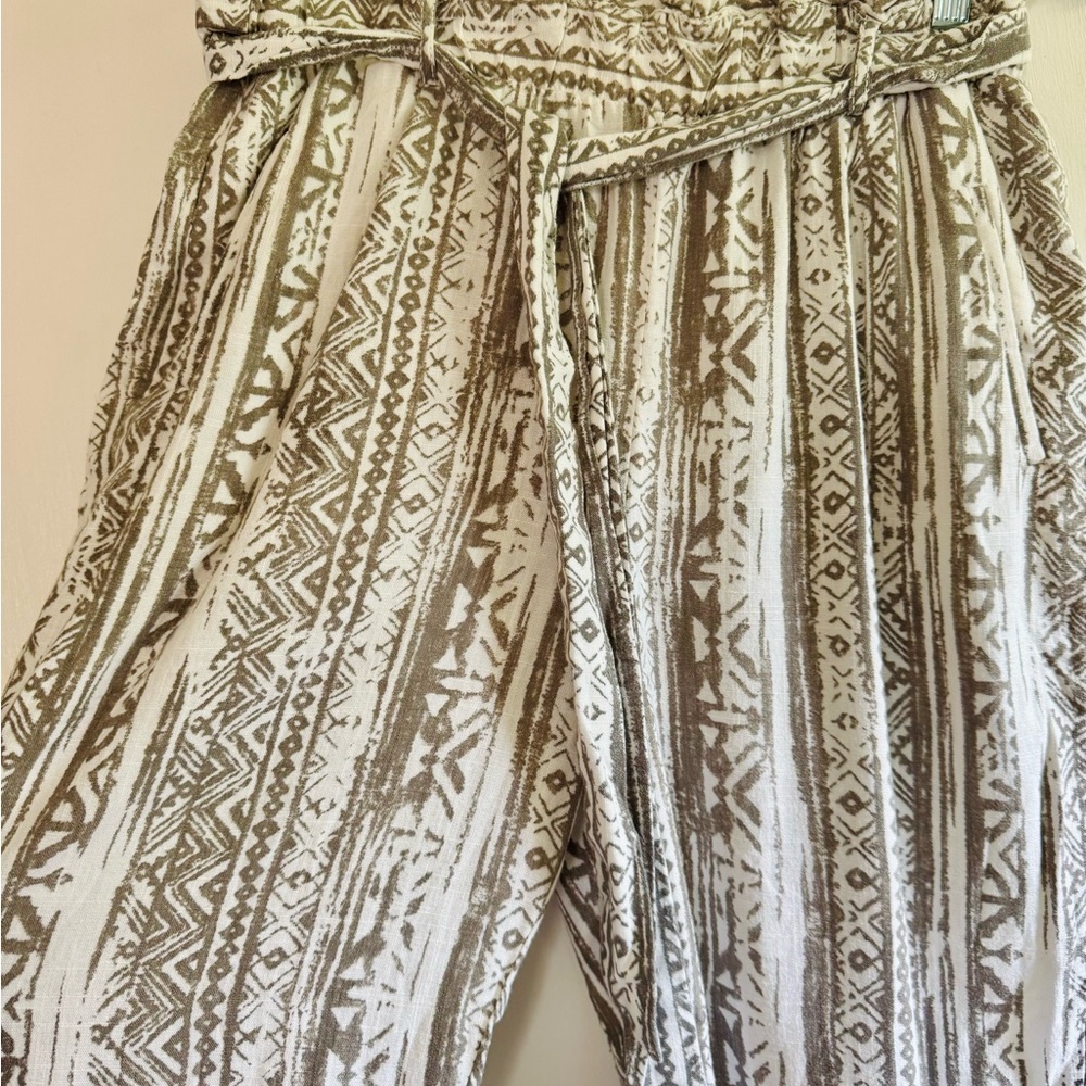 Cali 1850 cotton blend Aztez pattern pants